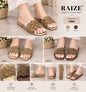 Article 686 | Floral Beaded Flat Slipper