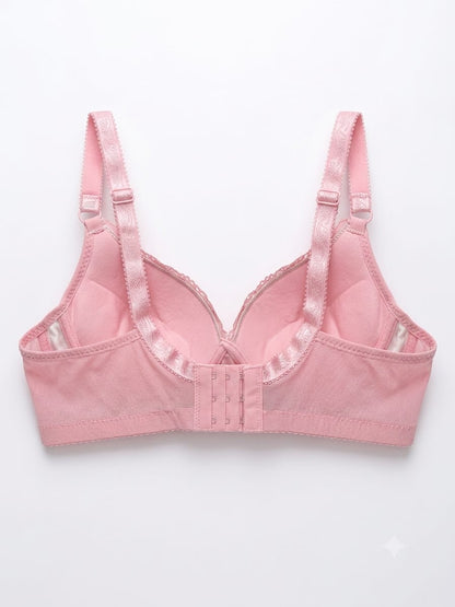 Women's Rose Embroidered Bridal Bra