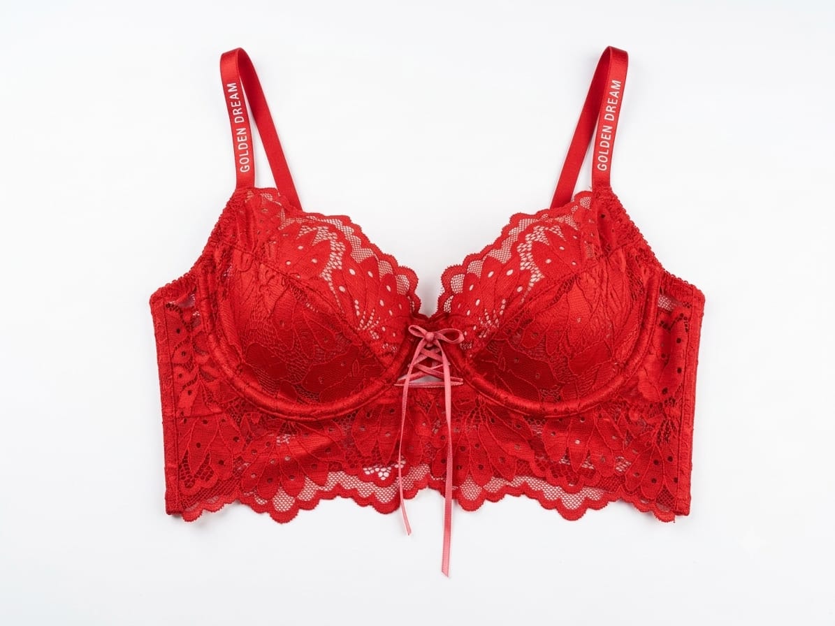 Golden Dream Lace Bra & Panty Set