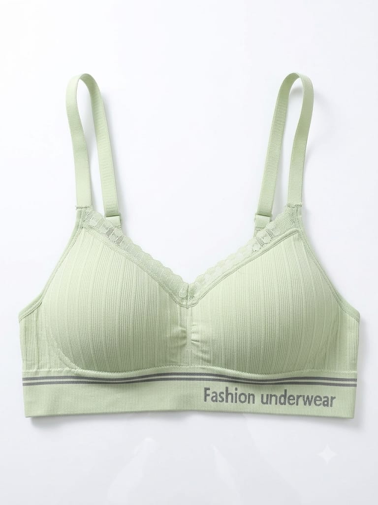 Women's Fashion Ribbed Sports Bra